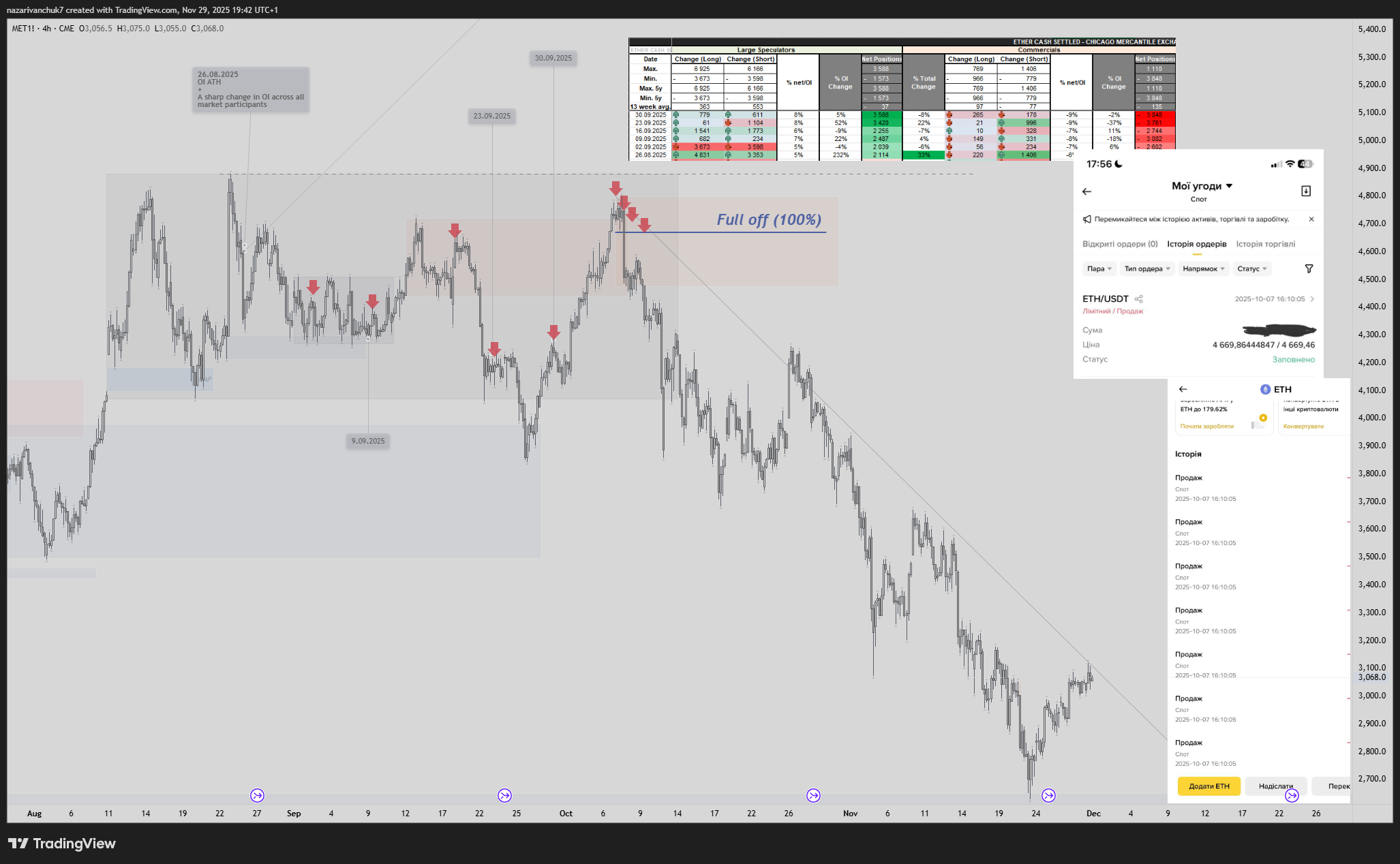 case chart example